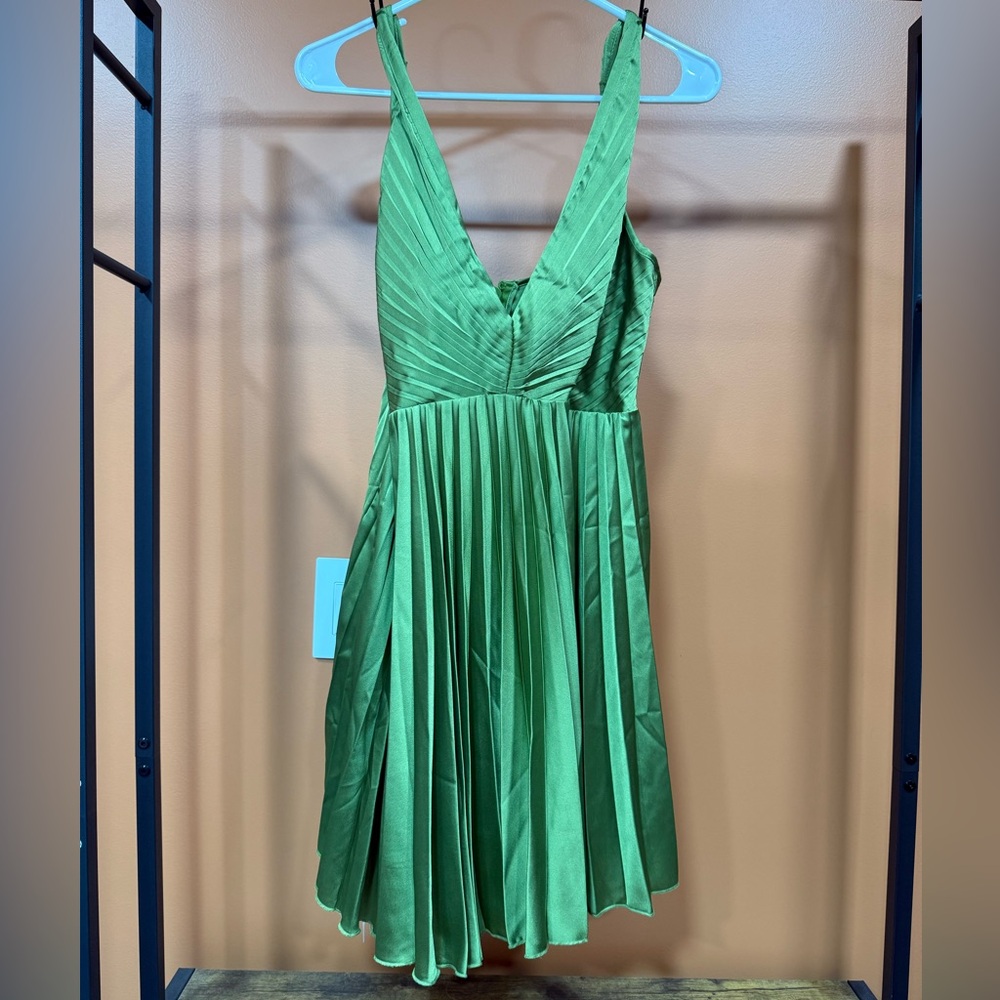 Abercrombie & Fitch Vibrant Green Dress